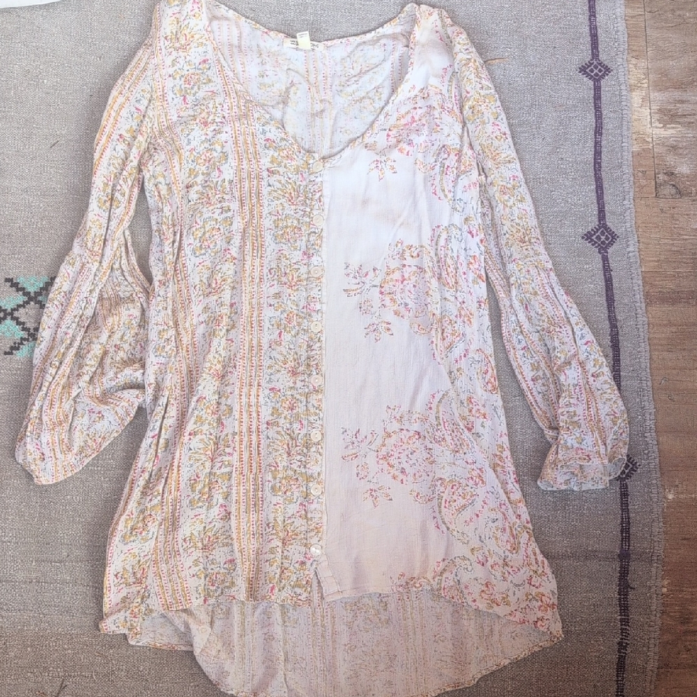Billabong Pastel Floral Blouse